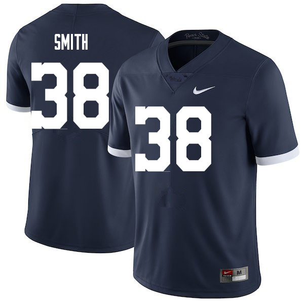 Men #38 Tank Smith Penn State Nittany Lions College Football Jerseys Sale-Throwback